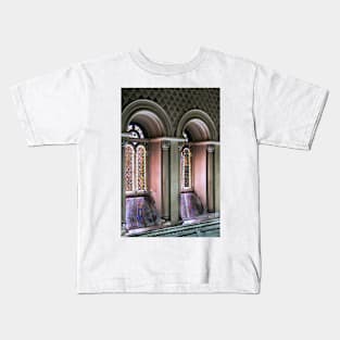 Penrhyn castle- Window2 Kids T-Shirt